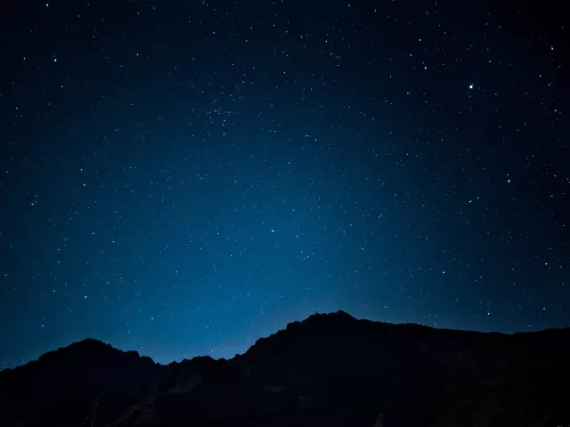 Starry sky, Cilaos, Reunion Island