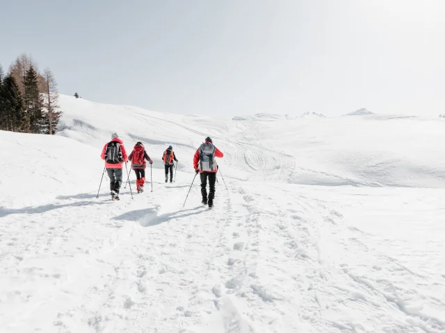 camminata in montagna